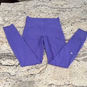 Lululemon Athletica Fast and Free 3 Pocket Leggings Size 4